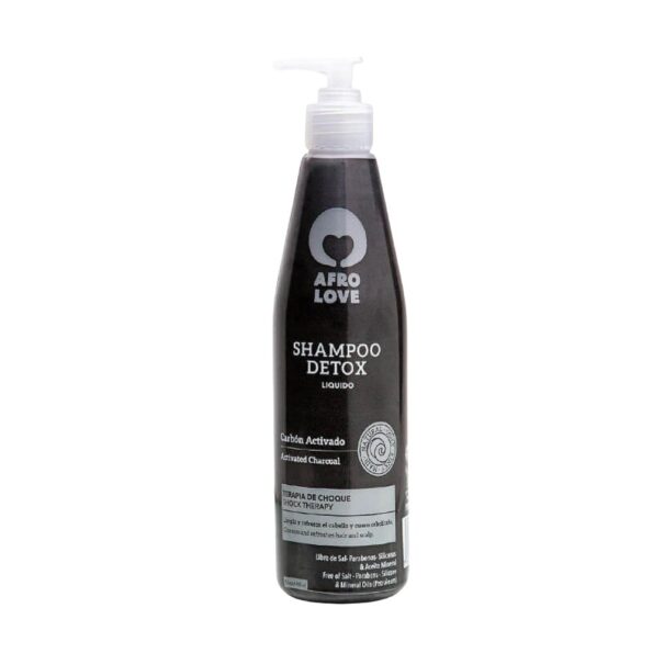Afro Love Champú Detox Carbón Activado 450ml